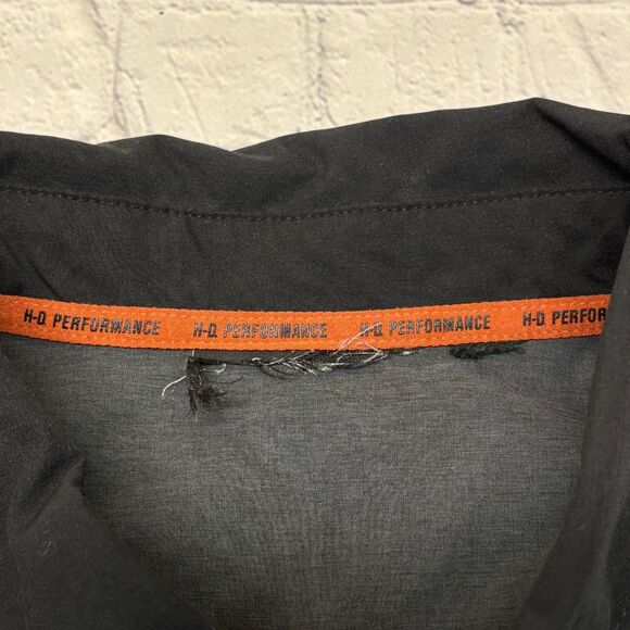 Harley Davidson Men HD Performance Button Shirt Top Size XL X-Large C053 -15 - Picture 7 of 14